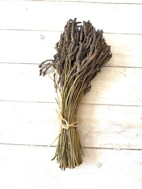 Bouquet of Organic Dried Lavender Flowers Garden Grown